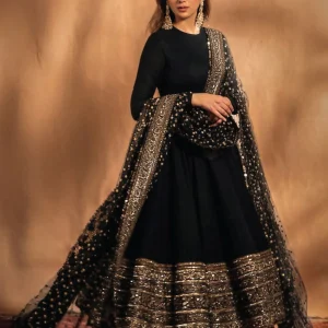 Embroidered Gown