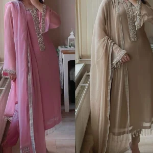 Faux Georgette