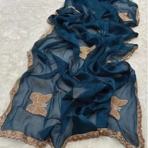 Magic Heavy Sitara Chiffon Saree