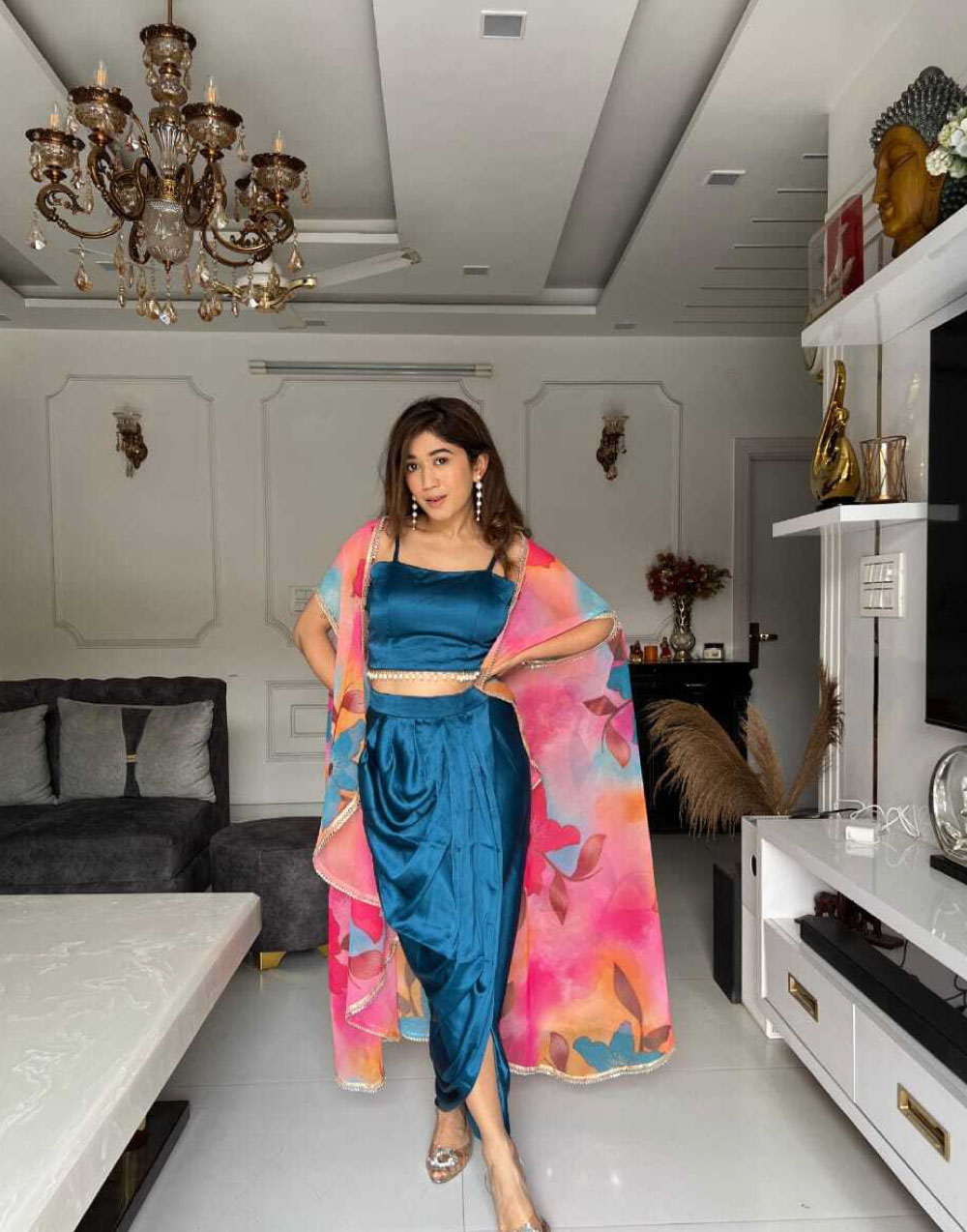 Kurti dhoti sets