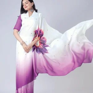 Heavy Crepe Silk Saree
