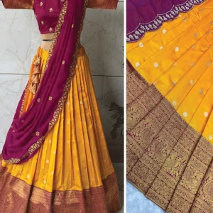 Kanjivaram Silk Lehnga