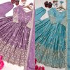 Designer Party Wear Anarkali Gown Set