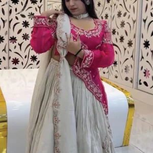 Gold Crush Lehanga choli
