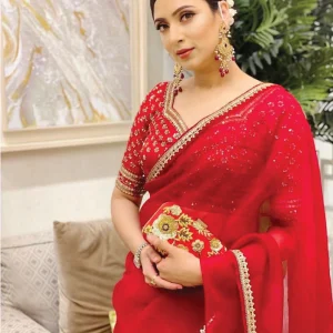 Havy Organza Silk Saree