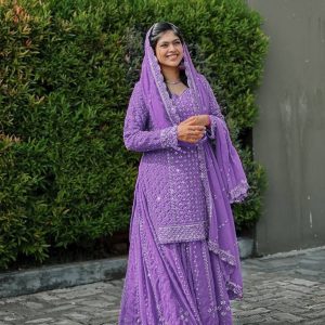 Sharara Kurti and Dupatta Set