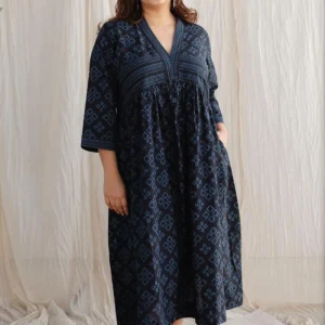 Printed Cotton Dress