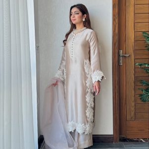 Designer Top Plazzo Suit Set
