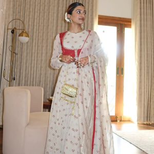 Designer Party Wear Anarkali Suit Set